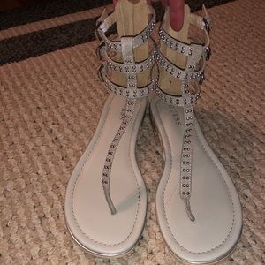 Guess strappy sandals. NWOT